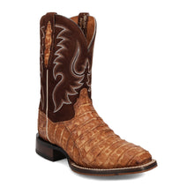 Load image into Gallery viewer, Dan Post Men's Leon Caiman Brass/Brown Rom Toe Boot DP5015
