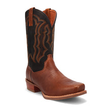 Load image into Gallery viewer, Dan Post Men's Creed Leather Saddle/Black Square Toe Boot DP7011