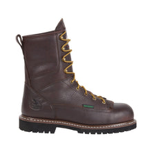 Load image into Gallery viewer, Georgia Men's Steel Toe Waterproof Lace-To-Toe Work Boots G103