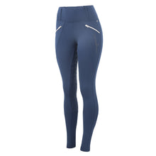 Load image into Gallery viewer, Equinavia Enora Womens Winter Full Seat Tights with Shiny Zippers CP3693