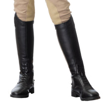 Load image into Gallery viewer, Equinavia Horze Rover Kids Tall Field Boots - Black 39089