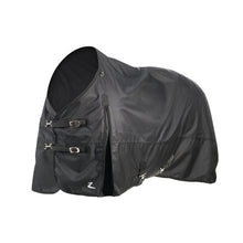 Load image into Gallery viewer, Equinavia Horze Nevada Heavyweight Winter Turnout Blanket 400g - Black 24571