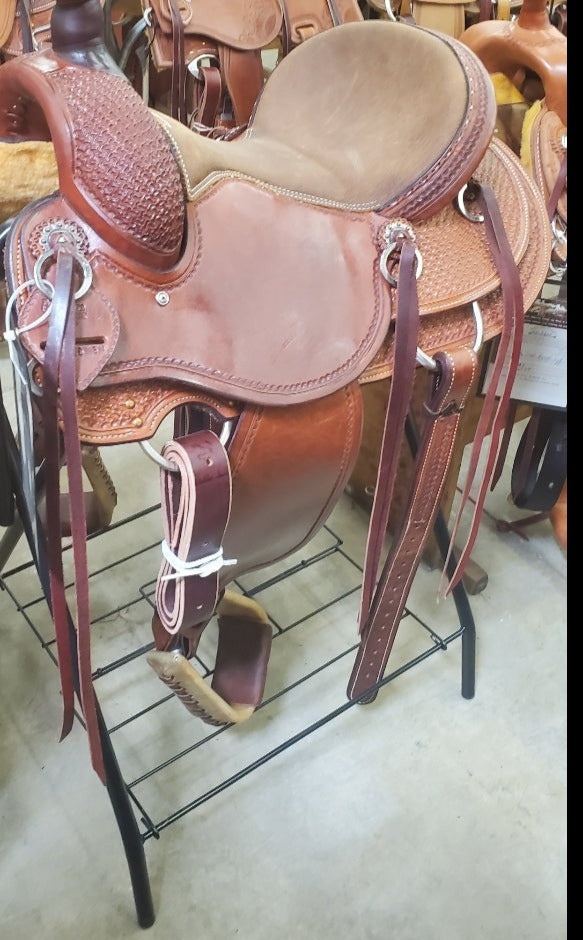 Colorado Elk Mountain 16 inch Mule Saddle 7EMD16M BlackJack Horse Saddles