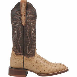 Dan Post Women's Kylo Full Quill Ostrich Square Toe Boot DP30011