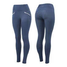 Load image into Gallery viewer, Equinavia Enora Womens Winter Full Seat Tights with Shiny Zippers CP3693