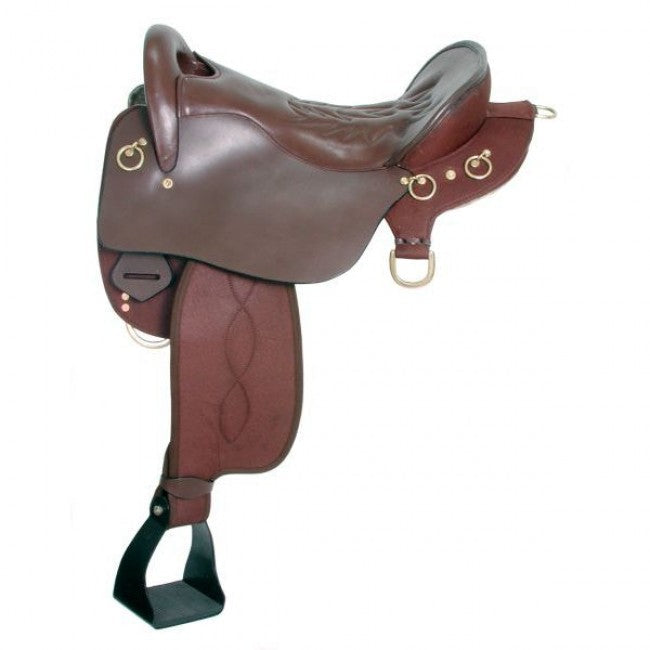 King Series Trekker Neutron Endurance Saddle Without Horn KS8520 BlackJack Horse Saddles