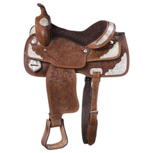 Load image into Gallery viewer, King Series Mccoy Trail Saddle With Silver KS2644