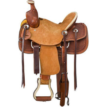 Load image into Gallery viewer, Silver Royal Youth Lincoln Roper Saddle SR5022