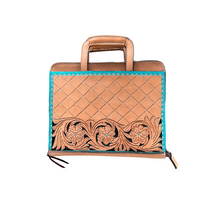 Load image into Gallery viewer, Alamo Saddlery #3 Cowboy Briefcase El Pinto Combo