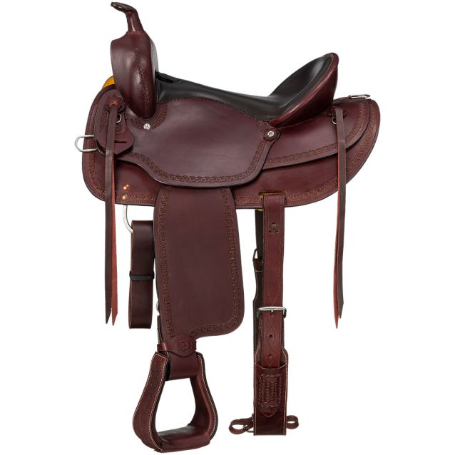 King Series Wolverine Ii Wide Tree Saddle KS765 BlackJack Horse Saddles