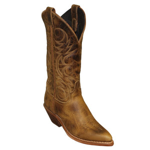 Abilene Ladies 12” Brown Cowhide Boot 9172