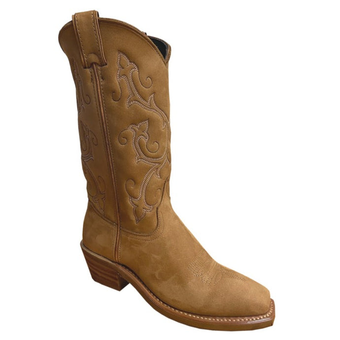 Abilene Ladies 12” Tan Cowhide Boot 9073