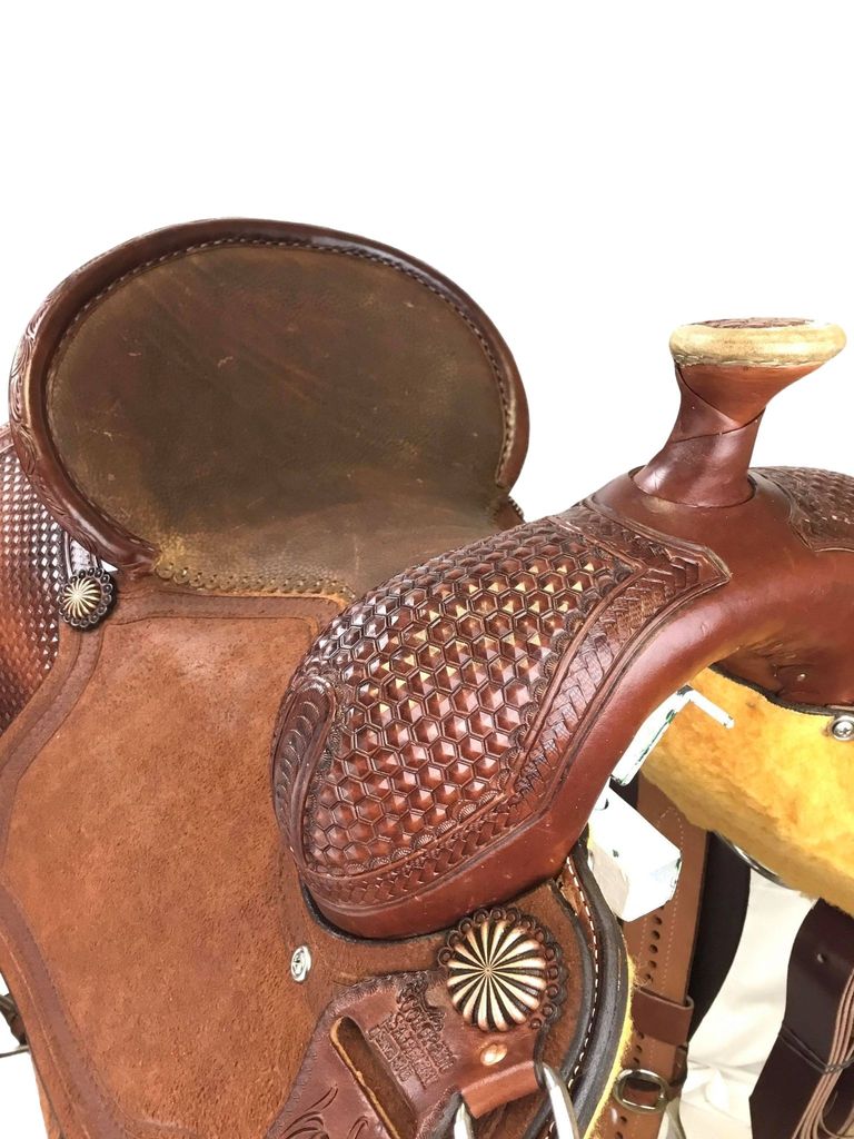 Colorado Mounted Shooter Saddle BlackJack Horse Saddles