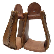 Load image into Gallery viewer, Colorado Rawhide Roper Stirrups 4&quot; Deep 2-109