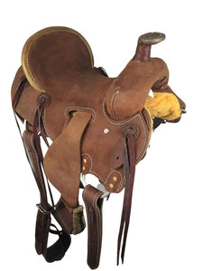 Colorado Roughout Kids Pony Saddle - 12" 300-12
