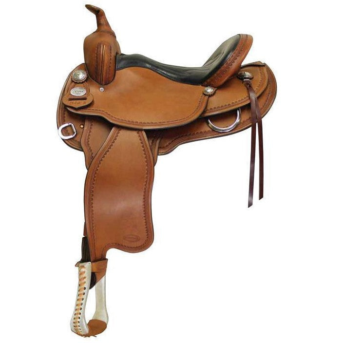 Fabtron Classic Light Trail Saddle 2120 2120W BlackJack Horse Saddles