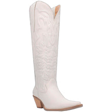 Load image into Gallery viewer, Dingo Women&#39;s Raisin Kane White Leather Snip Toe Boot 01-DI167-WH