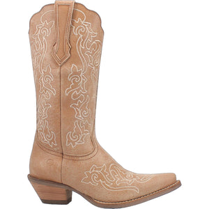 Dingo Women's Flirty N' Fun Camel Leather Round Toe Boot 01-DI171-BG4