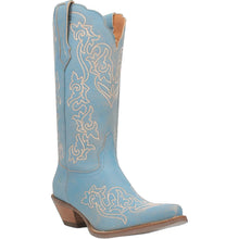 Load image into Gallery viewer, Dingo Women&#39;s Flirty N&#39; Fun Blue Leather Round Toe Boot 01-DI171-BL