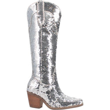 Load image into Gallery viewer, Dingo Women&#39;s Dance Hall Queen Fabric Snip Toe Boot 01-DI182-GY6