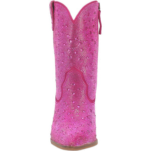 Dingo Women's Neon Moon Fuchsia Leather Narrow Toe Boot 01-DI567-PU6