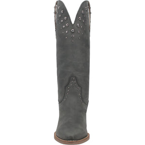 Dingo Women's Talkin’ Rodeo Black Leather Snip Toe Boot 01-DI585-BK