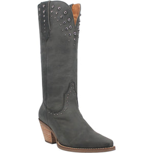 Dingo Women's Talkin’ Rodeo Black Leather Snip Toe Boot 01-DI585-BK