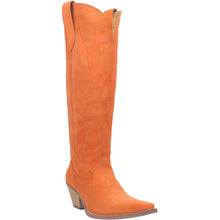 Load image into Gallery viewer, Dingo Women&#39;s Thunder Road Orange Leather Snip Toe Boot 01-DI597-OR