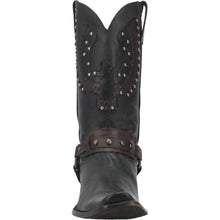 Load image into Gallery viewer, Dingo Men&#39;s War Eagle Black Leather Square Toe Boot 01-DI851-BK