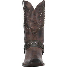 Load image into Gallery viewer, Dingo Men&#39;s War Eagle Brown Leather Square Toe Boot 01-DI851-BN
