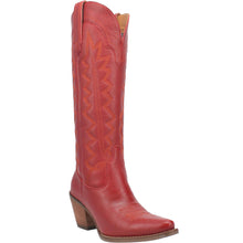 Load image into Gallery viewer, Dingo Women&#39;s High Cotton Red Leather Snip Toe Boot 01-DI936-RD