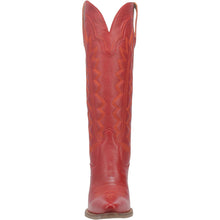 Load image into Gallery viewer, Dingo Women&#39;s High Cotton Red Leather Snip Toe Boot 01-DI936-RD