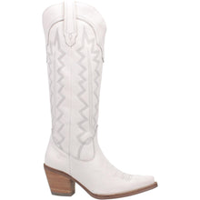 Load image into Gallery viewer, Dingo Women&#39;s High Cotton White Leather Snip Toe Boot 01-DI936-WH