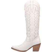 Load image into Gallery viewer, Dingo Women&#39;s High Cotton White Leather Snip Toe Boot 01-DI936-WH