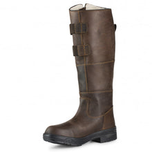 Load image into Gallery viewer, Equinavia Horze Rovigo Tall Country Boots - Brown 38203