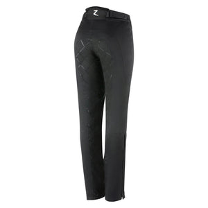 Equinavia Horze Adeline Womens Padded Waterproof Full Seat Breeches - Black 36603