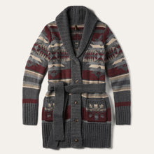 Load image into Gallery viewer, Stetson Women's Multi Aztec Belted Cardigan 6029