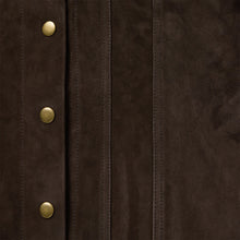 Load image into Gallery viewer, Stetson Women's Brown Lambskin Shirt Jacket 6057