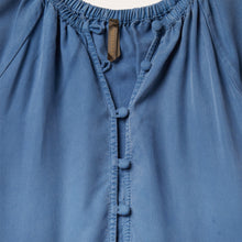 Load image into Gallery viewer, Stetson Women's Blue Denim Long Three Tiered Dress 0533