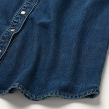 Load image into Gallery viewer, Stetson Women's Blue Embroidered Western Shirt Dress 1062