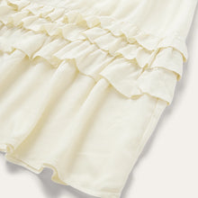 Load image into Gallery viewer, Stetson Women's White Cream Herringbone Dress 2009