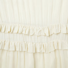 Load image into Gallery viewer, Stetson Women's White Cream Herringbone Dress 2009