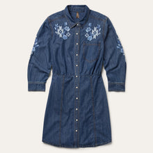 Load image into Gallery viewer, Stetson Women's Dark Blue Denim Shirt Dress 2045
