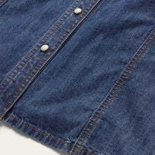 Load image into Gallery viewer, Stetson Women's Dark Blue Denim Shirt Dress 2045