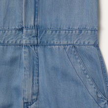 Load image into Gallery viewer, Stetson Women's Blue Notch Collar Jumpsuit 0404