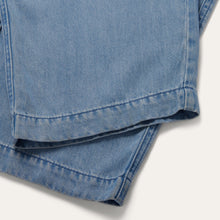 Load image into Gallery viewer, Stetson Women's Blue Notch Collar Jumpsuit 0404