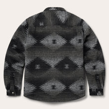 Load image into Gallery viewer, Stetson Men's Black Southwestern Flannel Jacket 0780