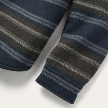 Load image into Gallery viewer, Stetson Men's Blue Wool Blend Stripe Shirt Jacket 6070