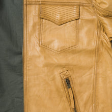 Load image into Gallery viewer, Stetson Men's Brown Butter Soft Distressed Leather Jacket 0698