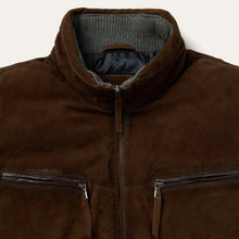 Load image into Gallery viewer, Stetson Men's Brown Suede Moto Jacket 6643